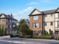 三房联排别墅起价仅$40+万，距离省排名第一名校仅步行距离