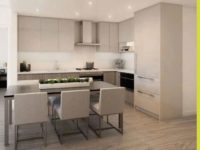 起价仅$60.99万，1分钟步行即达天车站，天际线带车位南向一房一卫 | 户型赏析