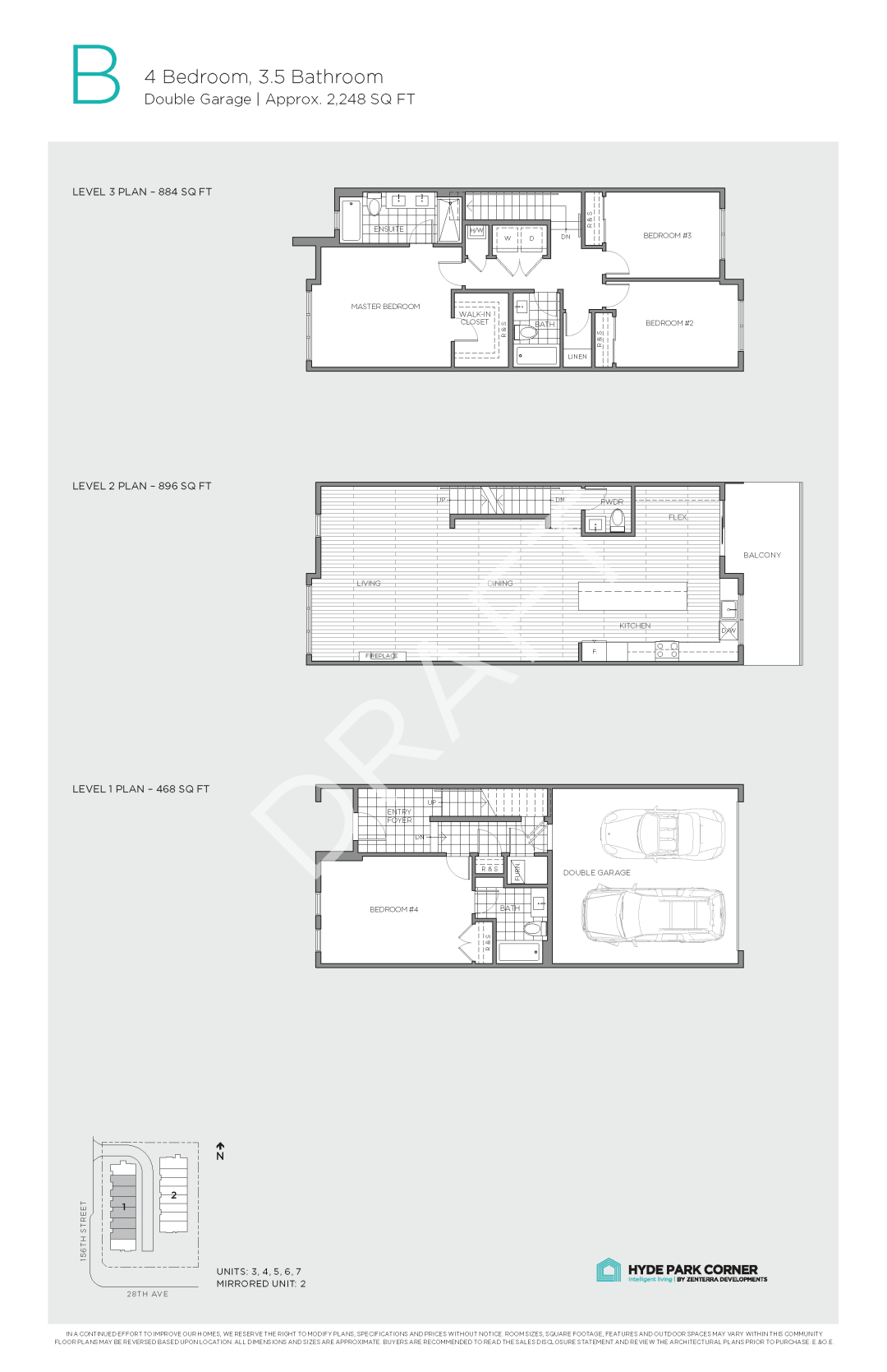 满分学区别墅起价仅$85万,2000余尺4房4卫大户型联排 | 户型赏析 满分学区别墅起价仅$85万,2000余尺4房4卫大户型联排 | 户型赏析