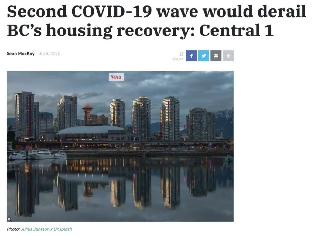 上月成交量大幅反弹，BC省地产市场真的复苏了吗？取决于这个因素！