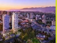 Metrotown中心全楼最低尺价,协平世博打造,超高层黄金南向2房2卫 | 户型赏析