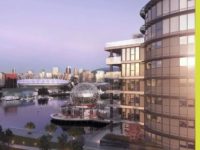 与城市地标为邻，一线福溪水岸，尽览雪山城市海洋层叠景观