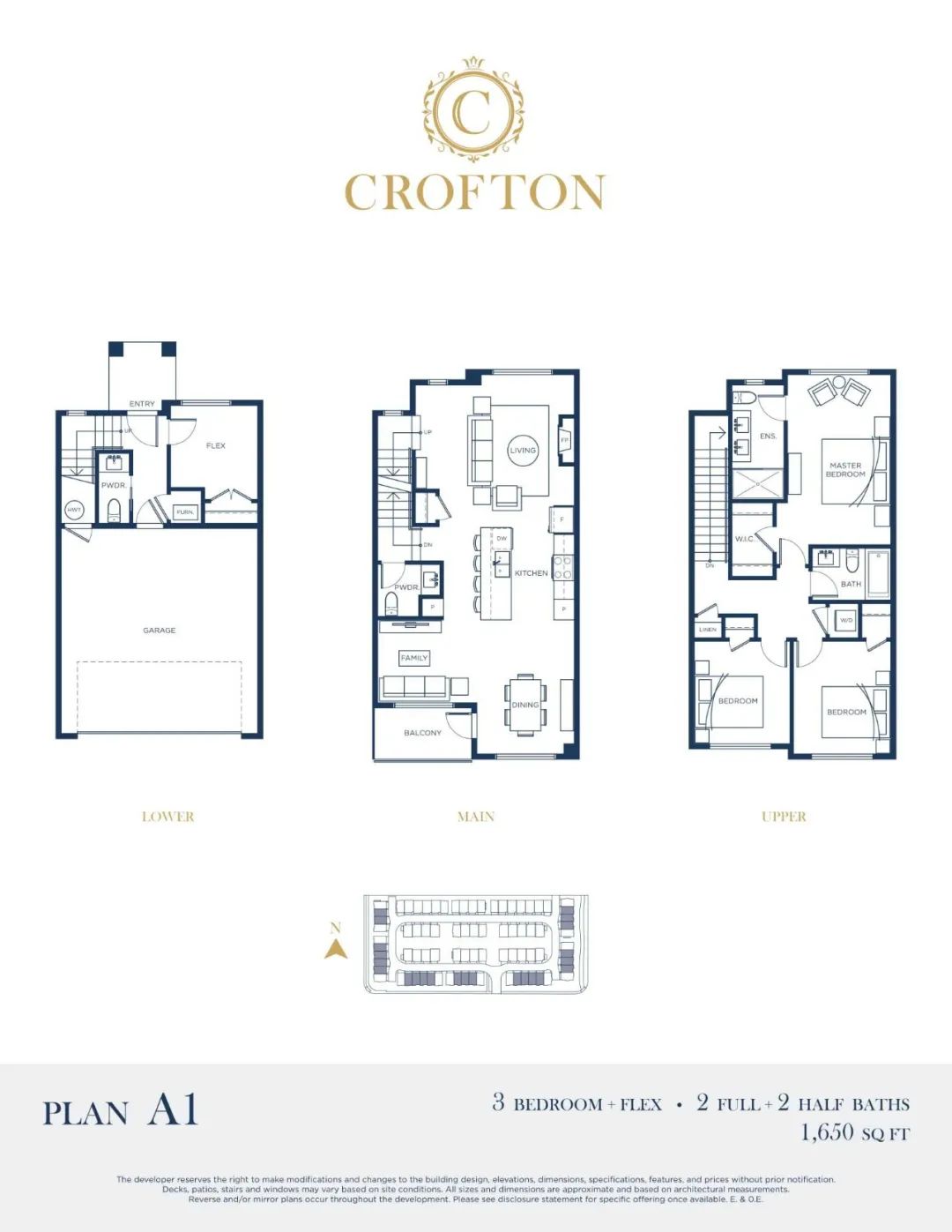 起价低至$69.99万，入住热门地区大户型联排，5-10分钟即达Costco及购物商圈