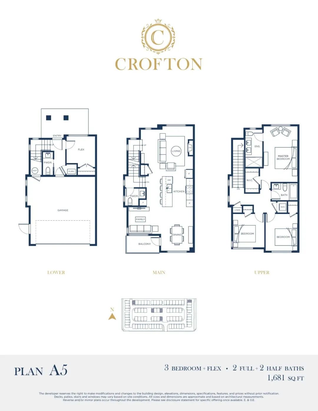 起价低至$69.99万，入住热门地区大户型联排，5-10分钟即达Costco及购物商圈